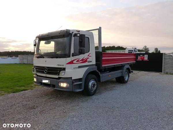 Mercedes-Benz ATEGO 1218 / NOWY WYWROT / KIPER / 3- STRONNY / EURO 4 / STARE TACHO / NA RESORACH / SUPER STAN / DMC 11.990 KG / ŁADOWNOŚĆ 6.800 KG - 1