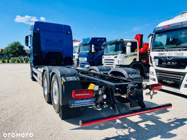 MAN MAN TGX 26.520 D38 E6 podwozie 6x2 / rama / do zabudowy / do lasu / żuraw / dzwig / żuraw / wersja budowlana / świeżo z Niemiec 520 KM !!! - 7