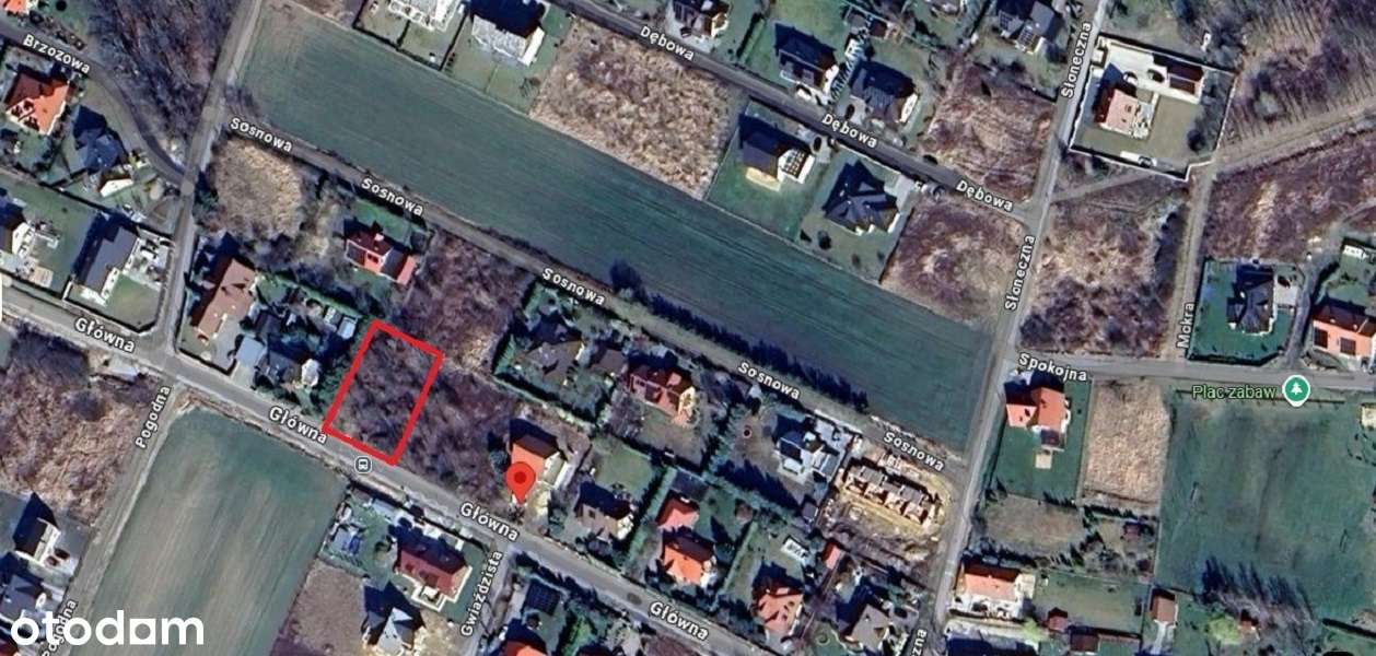 Działka z MPZP – zabud. bliźn. i usług. 1011m2,gm.Miękinia-Żurawiniec - Pełny obrazek: 4/4