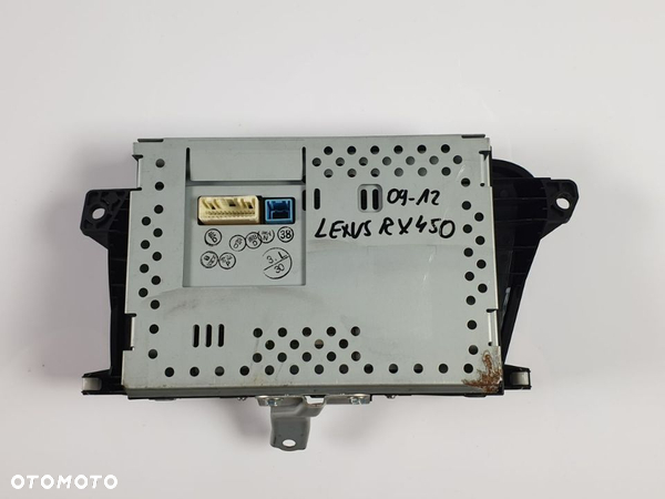 LEXUS RX 450 2009-2012 Wyświetlacz Radia - 4