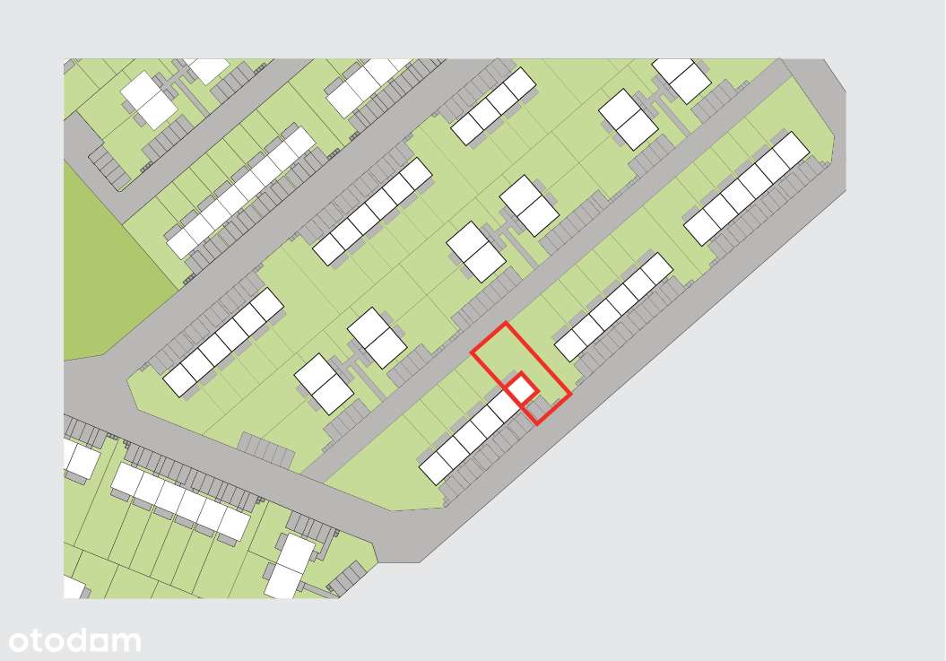 Skrajny seg.| 4pok 60m2| Ogród 200m2 zachód| 2 m. post.| Pod Poznaniem - Pełny obrazek: 4/13