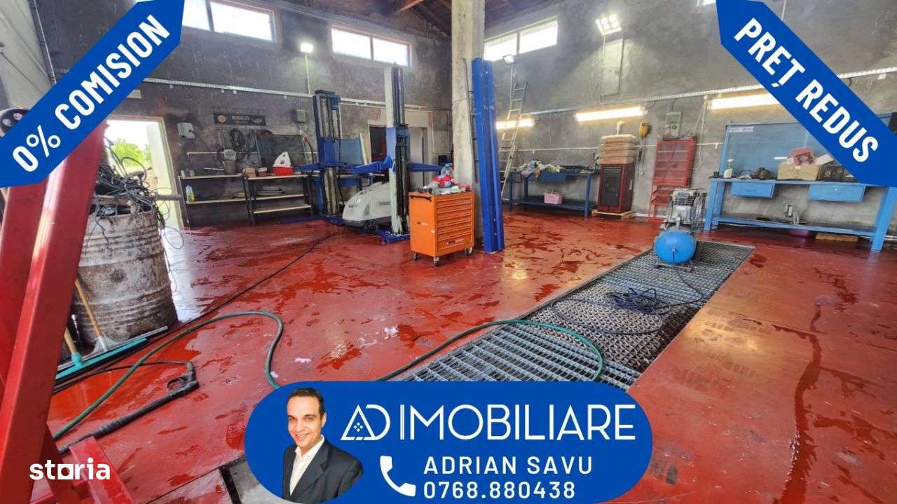 Spațiu service auto complet echipat, Bălești - Imagine principală: 1/7