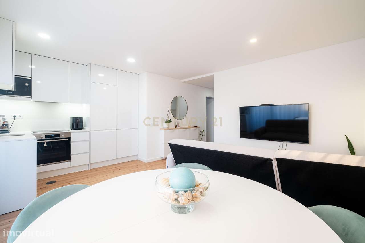 Apartamento T1+1 com Vista Mar Construção de 2024 | Madalena – Vila No-6