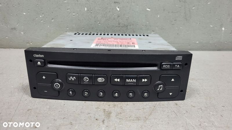 Radio CD Radioodtwarzacz Peugeot 206+ 96635823XT Do Rozkodowania - 1