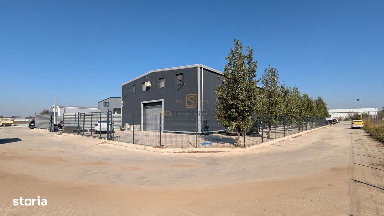 Hala industriala productie, localizare strategica in Popesti Leordeni-5