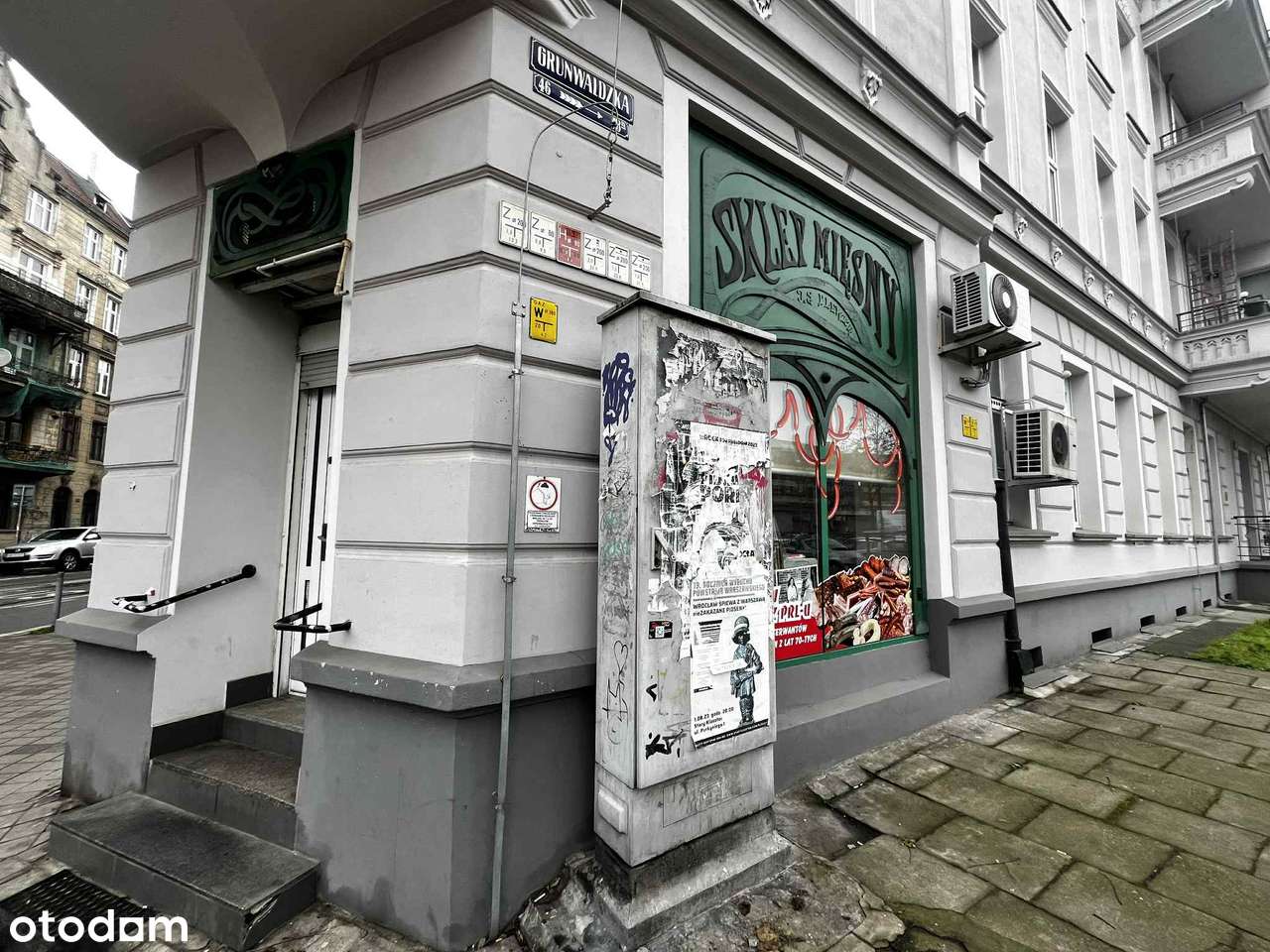 Narożny lokal ok. 58 m² • Plac Grunwaldzki •Wysoka ekspozycja - Pełny obrazek: 4/8