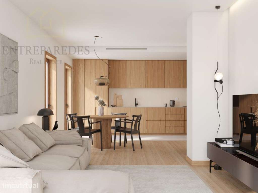 Apartamento T2 com varanda para comprar no moderno 'Porto Art's Squ... - Grande imagem: 2/29