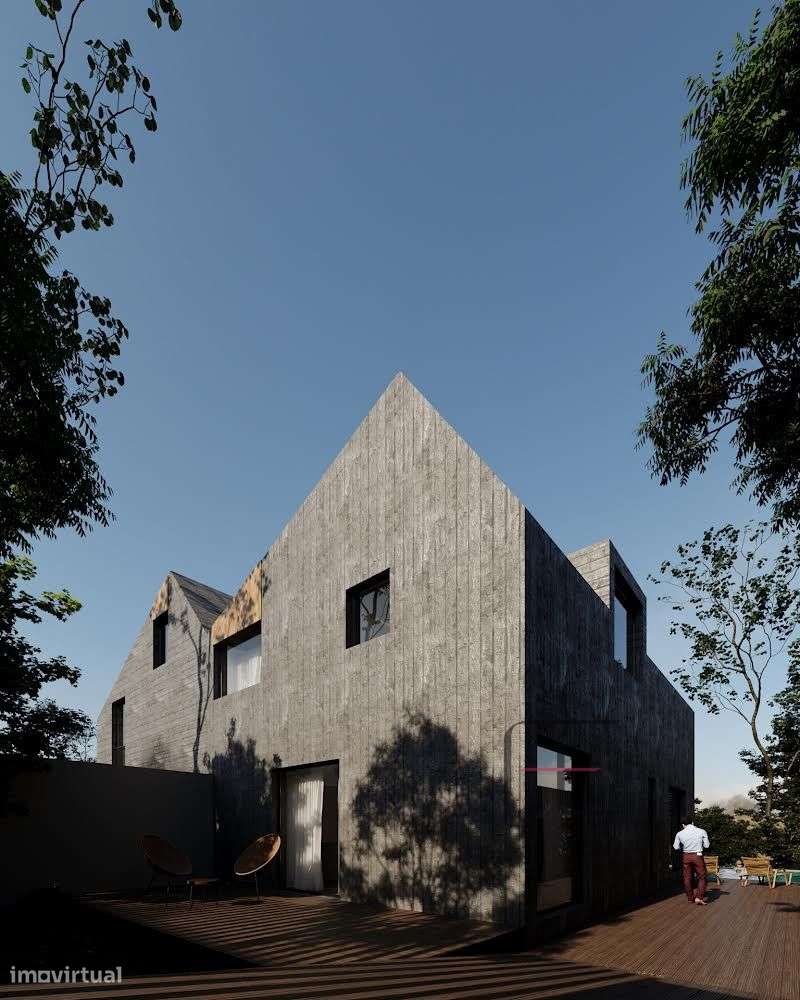 Moradia minimalista, T3+1 com piscina e jardim em Santa Maria da Feira-3