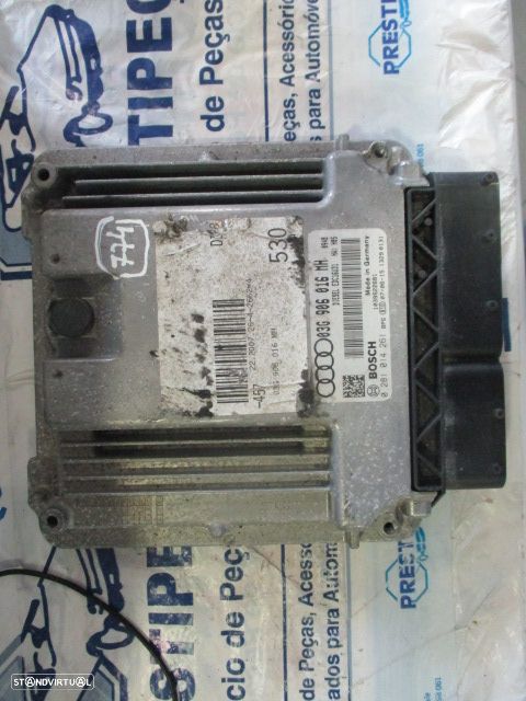 Peça - Centralina 03G906016mh 0281014261 Audi A6 2007 2.0 Tdi Bosch