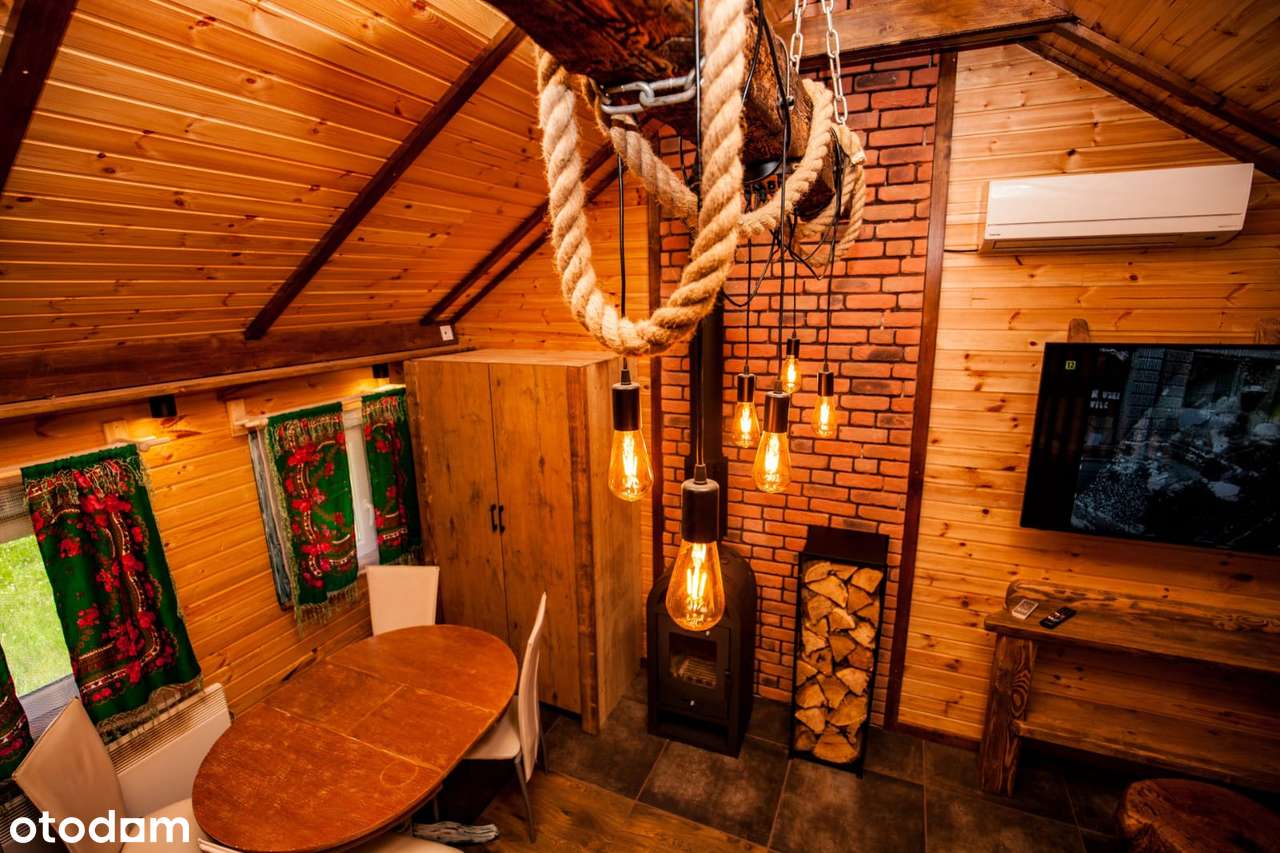 Drewniany domek nad basenem  pod Niepołomicami - Pełny obrazek: 4/14