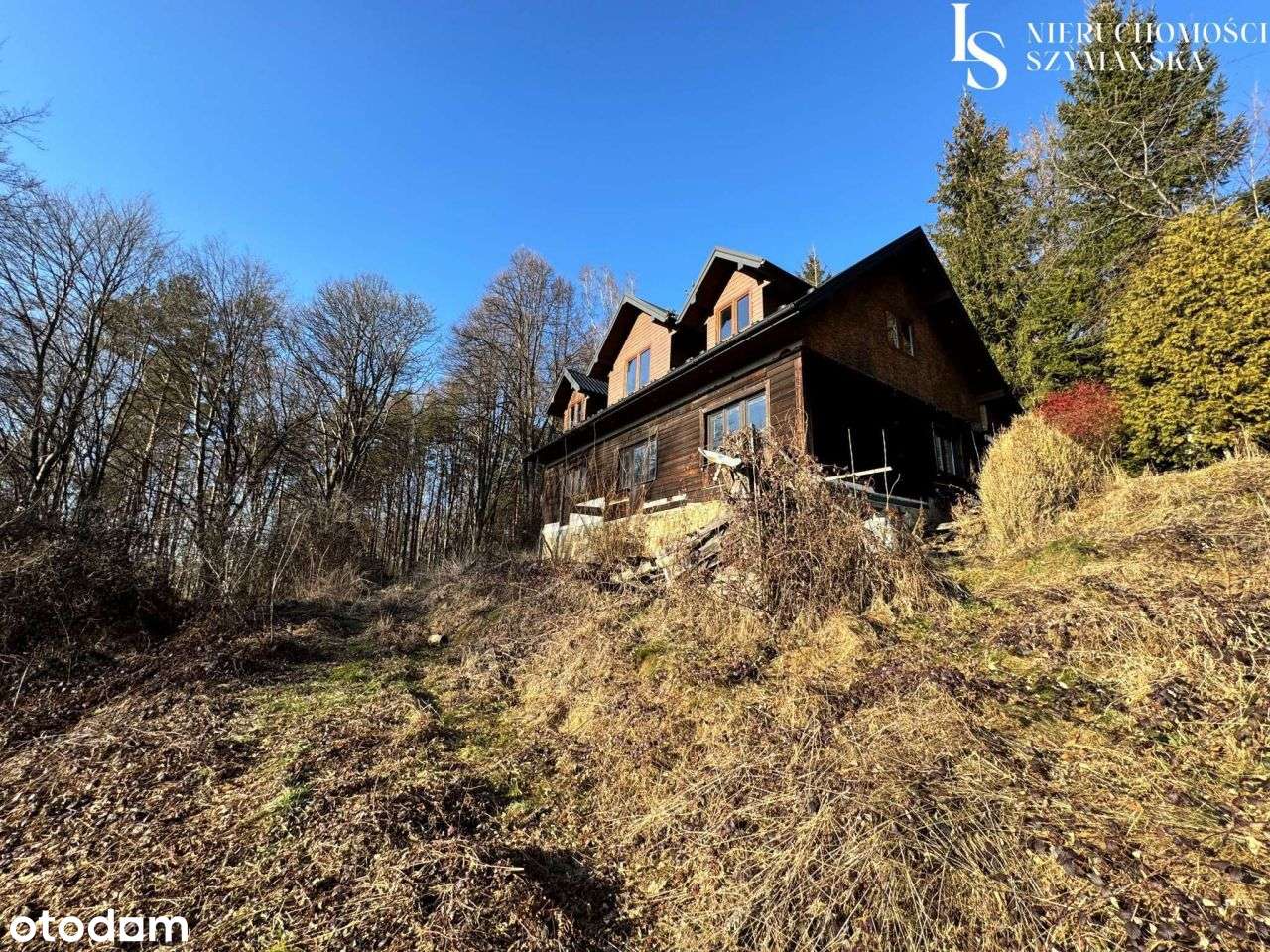 Urokliwy dom z bali z widokiem na Tatry-1