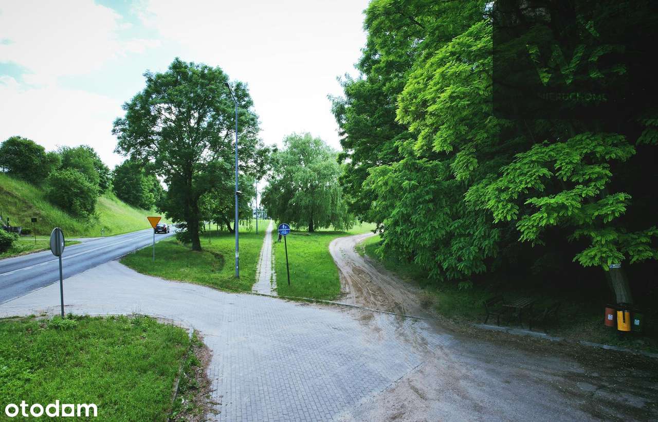 Kurzętnik, działka usługowa- ciekawa okolica, przy drodze, parking!-4