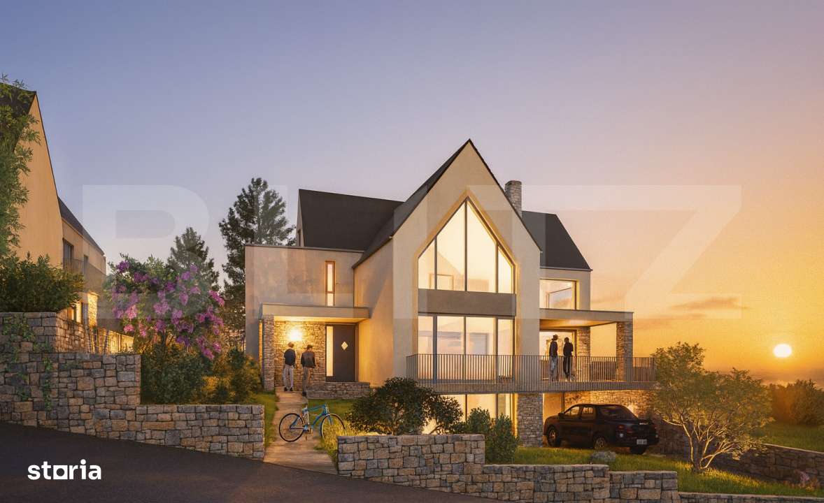 Vila  3  din proiectul SUNRISE RESIDENCE de langa padurea Faget - Imagine principală: 4/19