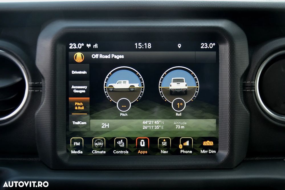 Jeep Gladiator 3.0L V6 Diesel AT8 4×4 264 CP 44343 KM - 14