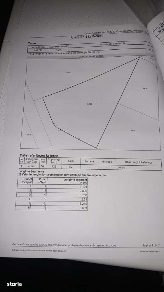 Teren Intravilan de vanzare - Imagine principală: 3/4