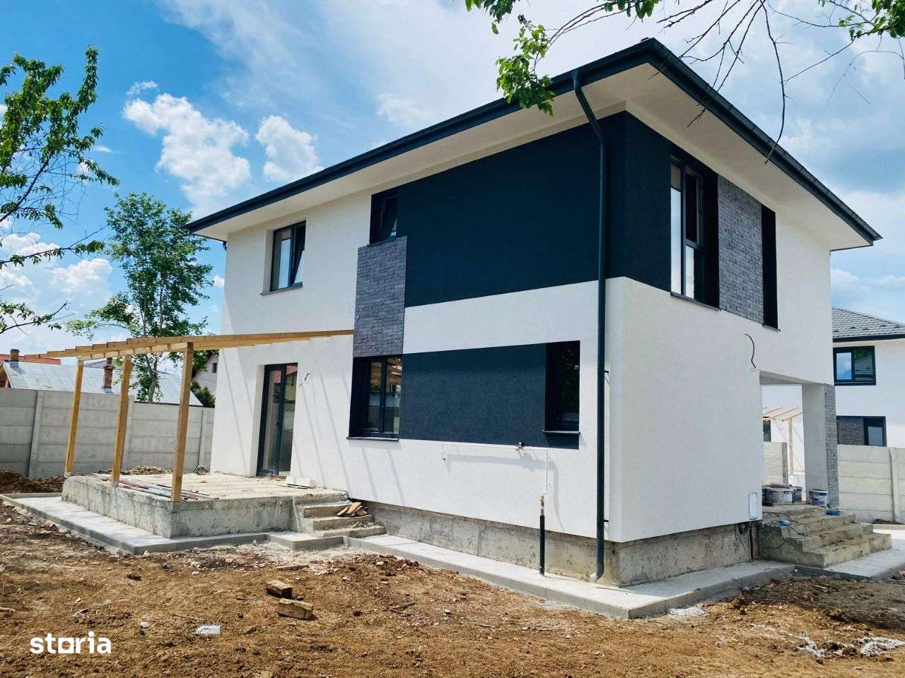 |Buftea|4Dormitoare(1 Pe Parter)|Teren 677 mp2|Dezvoltator| - Imagine principală: 5/16