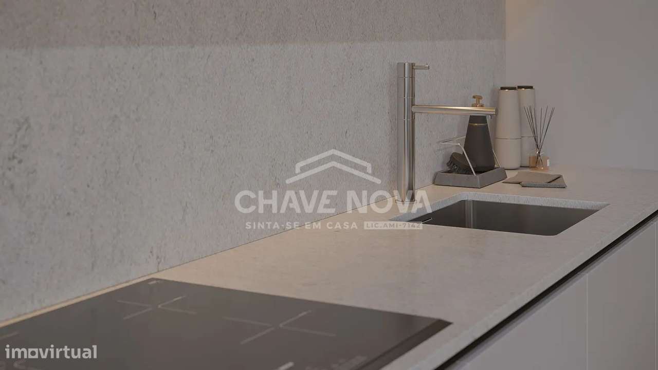 T3 Novo Último Piso c/ Terraço e Box em Santa Marinha (Coimbrões)-7
