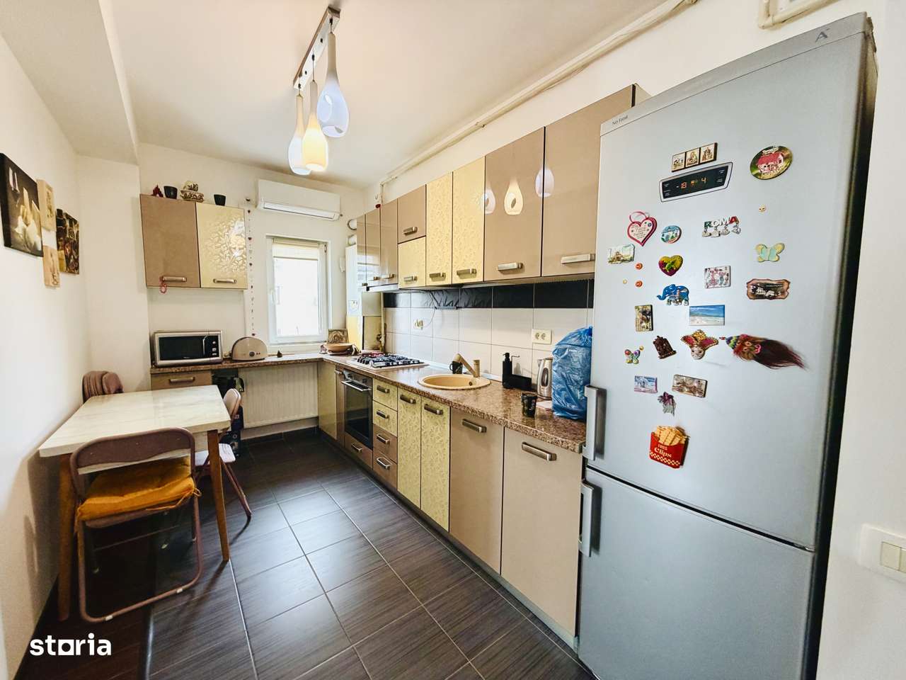 Apartament 2 camere lunga Auchan Militari 53 mp utilizi bucatarie separata