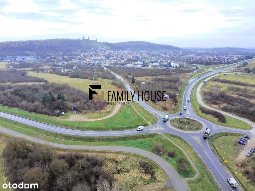 Działka inwestycyjna, wjazd do Chęcin. 11 342 m2. - Pełny obrazek: 5/6