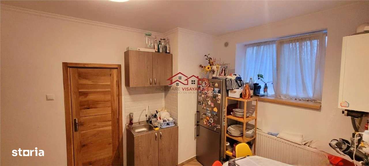 apartament spatios la casa cu gradina,Cisnadie,comision 0-10