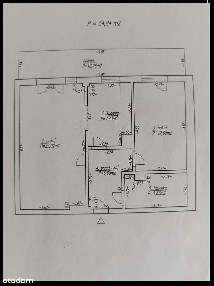 "55 m² z tarasem | Stare Miasto, ul. Długa | 2 pokoje, 6. piętro"-12