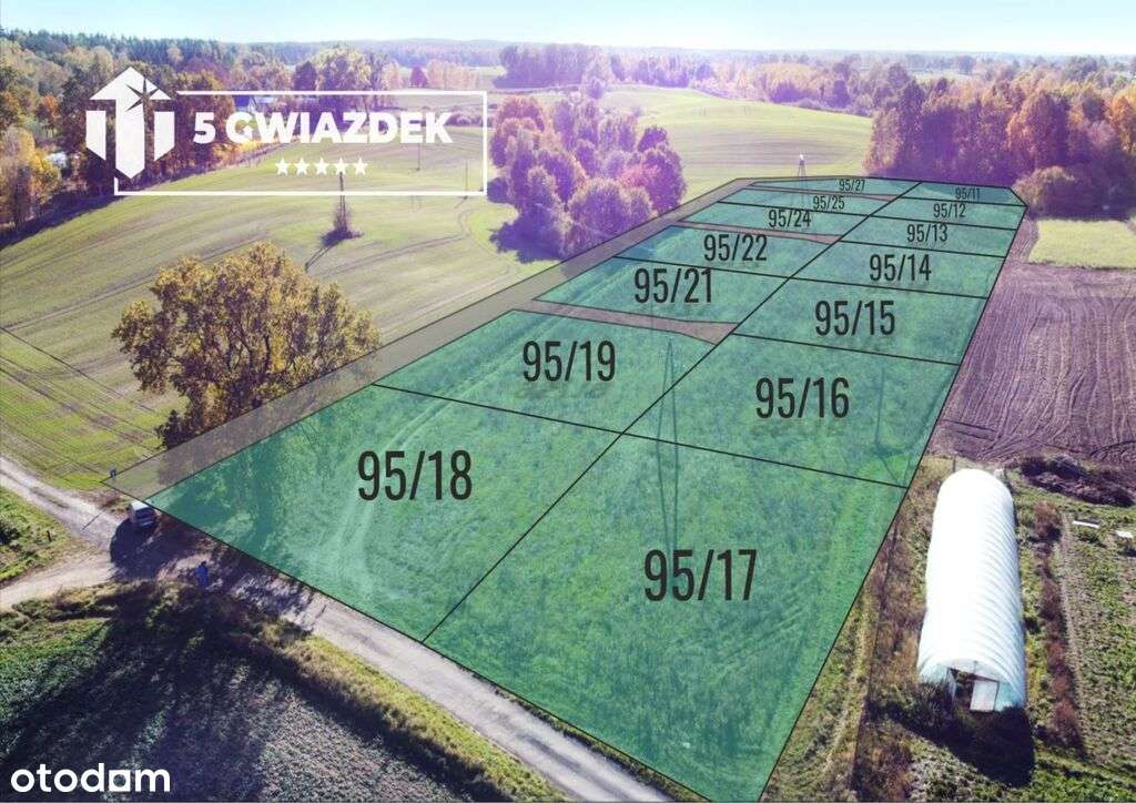 Duże działki budowlane przy mieście Szczecinek. - Pełny obrazek: 4/17