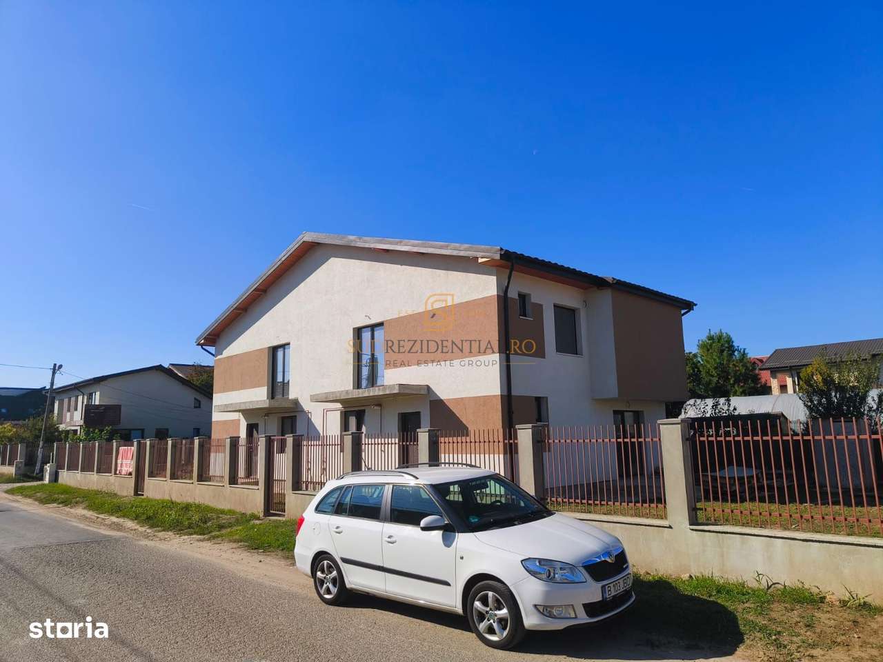 Vila tip duplex, 3 camere, teren 254 mp - Comuna Berceni - Imagine principală: 2/20