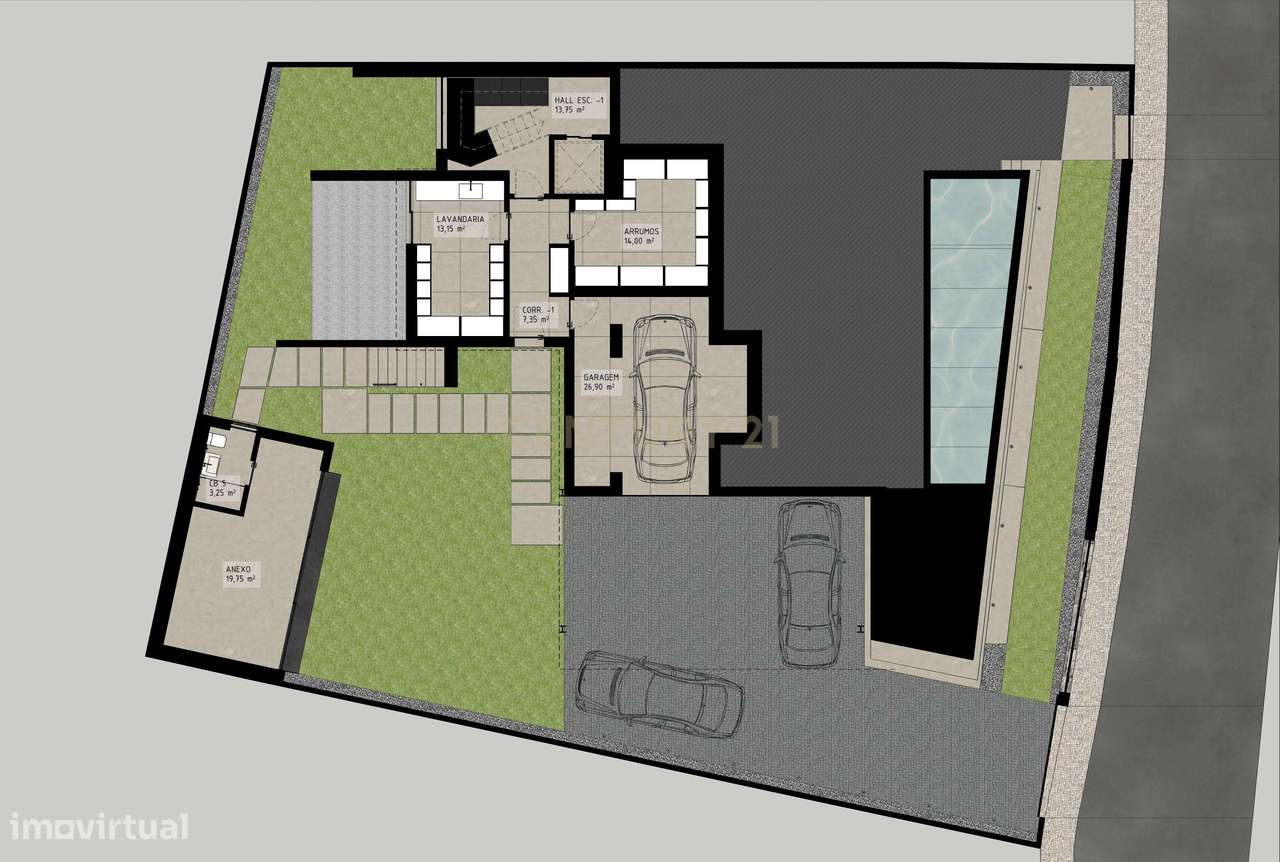 Moradia T4 + T0 Independente — Alto da Parede, Cascais-54