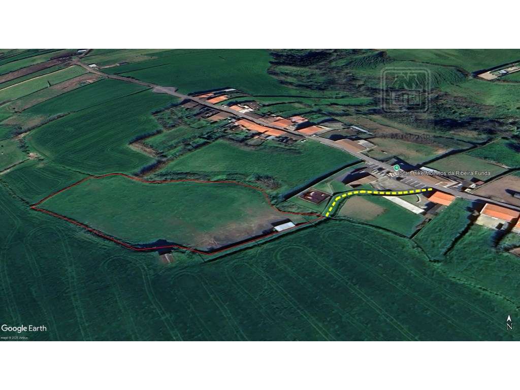 VENDA de TERRENO rústico com vista mar - Ribeira Funda, Fenais da A... - Grande imagem: 2/26