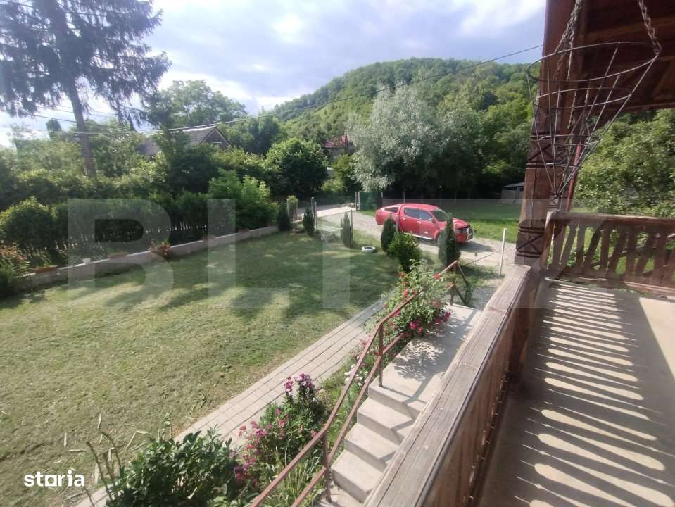 Exclusivitate!! Casa 4 camere, 140 mp, 2 nivele, teren+padure 2500 mp, - Imagine principală: 4/10