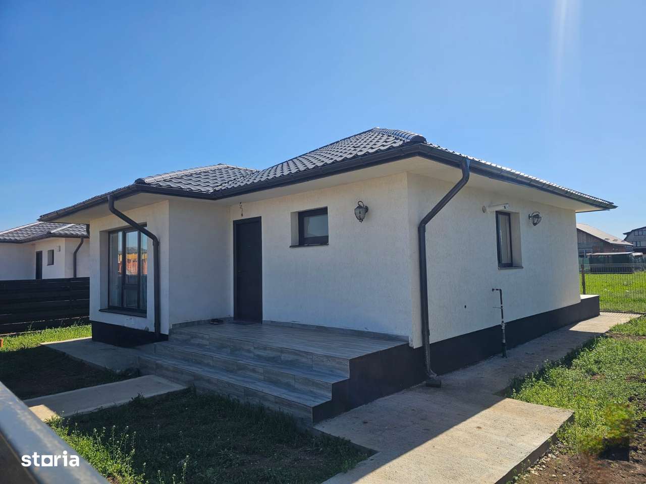 Casa la intrare in Berceni, 2 dormitoare, 350 mp teren – Ilfov-1