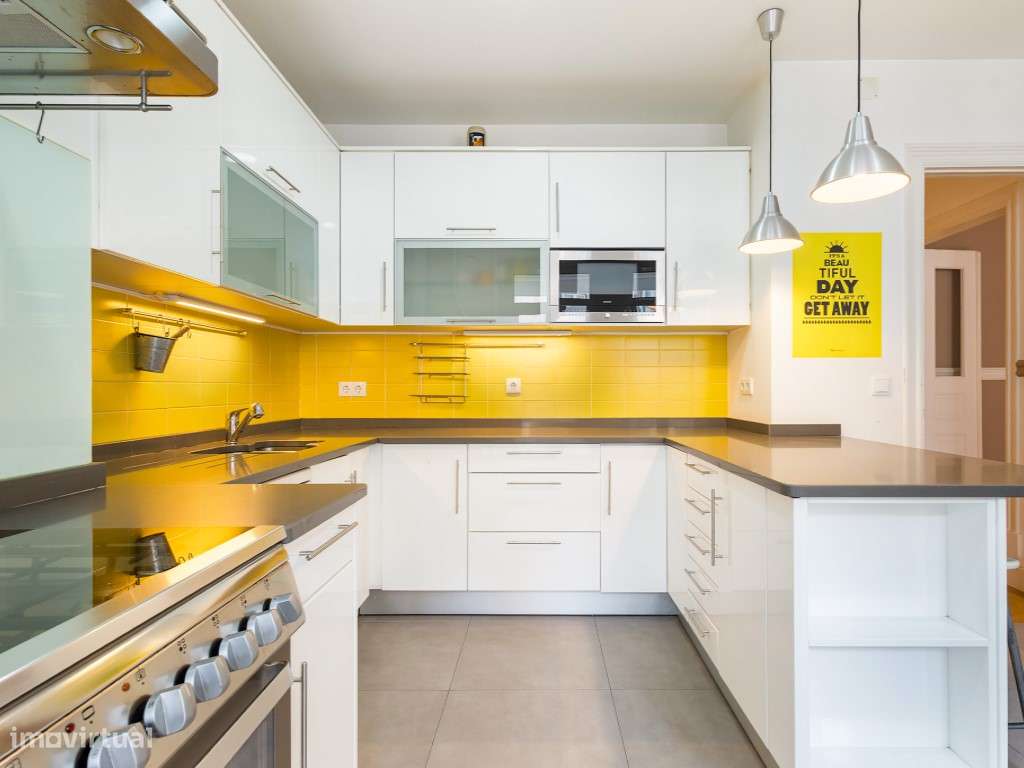 Apartamento T3 duplex junto à Praça de Espanha, Lisboa-4