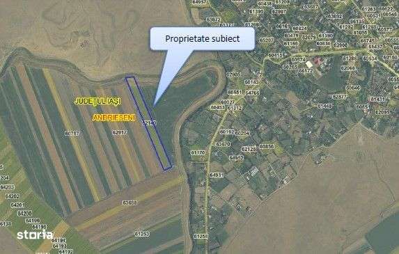 Teren Andrieseni, cota parte 1/20, ID: R2603082 - Imagine principală: 2/10