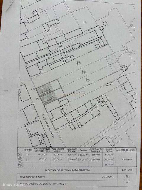 Terreno para 2 moradias na Rua Colégio do Sardão - VN Gaia - Grande imagem: 4/4