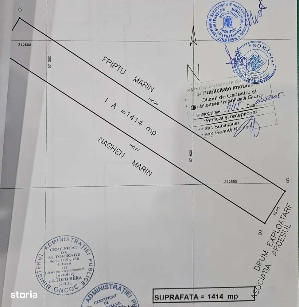 Teren de vanzare in Mihailesti-6