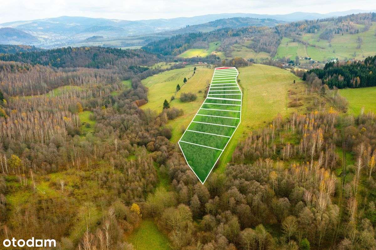 Działka widokowa Konradów-1