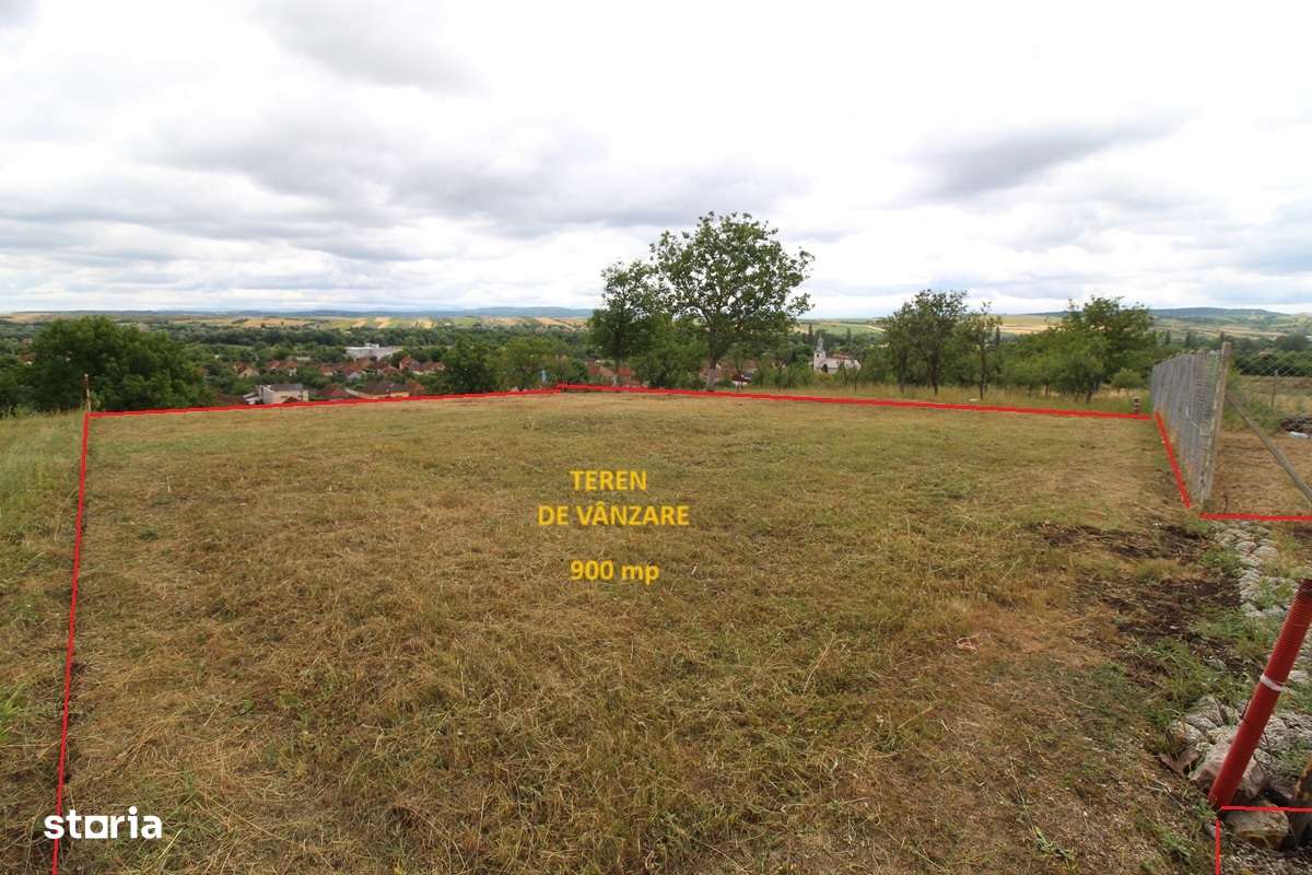 Vând teren intravilan 900mp, în Cristur (7 km de Deva) - Imagine principală: 1/6