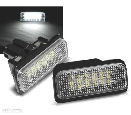 LUZES MATRÍCULA PARA MERCEDES W211 W219 R171 W203 KOMBI LED - 1