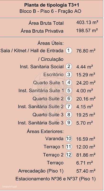 Apartamento T3 para venda - Grande imagem: 4/29