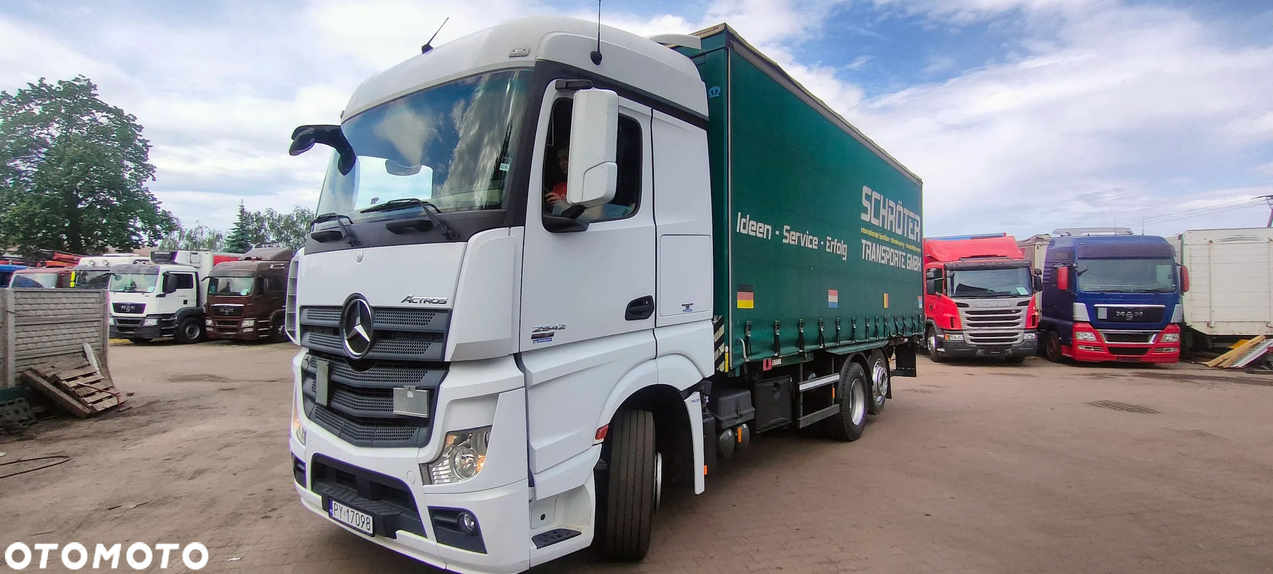 Mercedes-Benz Actros 25.45* do zabudowy * rama * beczka asenizacyjna * beczka paliwowa * ADR EX/III - FL - AT - * - 5