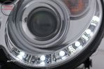 Faruri LED Mercedes CLK W209 C209 Coupe A209 Cabrio (2003-2010) Crom- livrare gratuita - 3