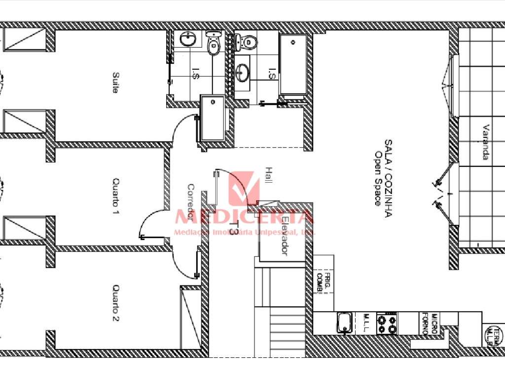 Benfica - T3 Totalmente remodelado-29