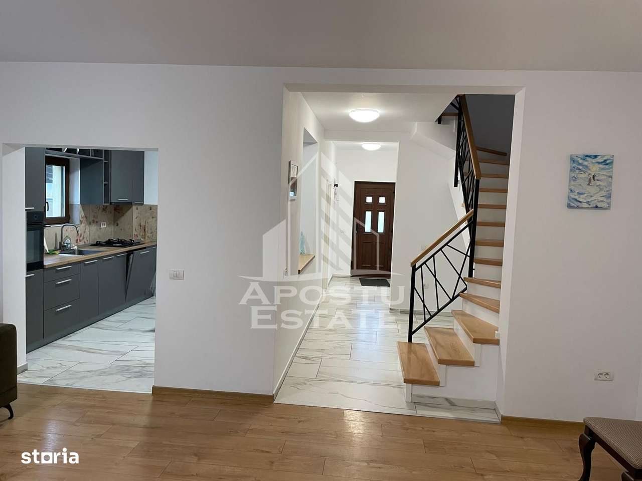 Duplex de inchiriat cu 5 camere, 3 bai, pe 2 Nivele, gradina proprie - Imagine principală: 5/20