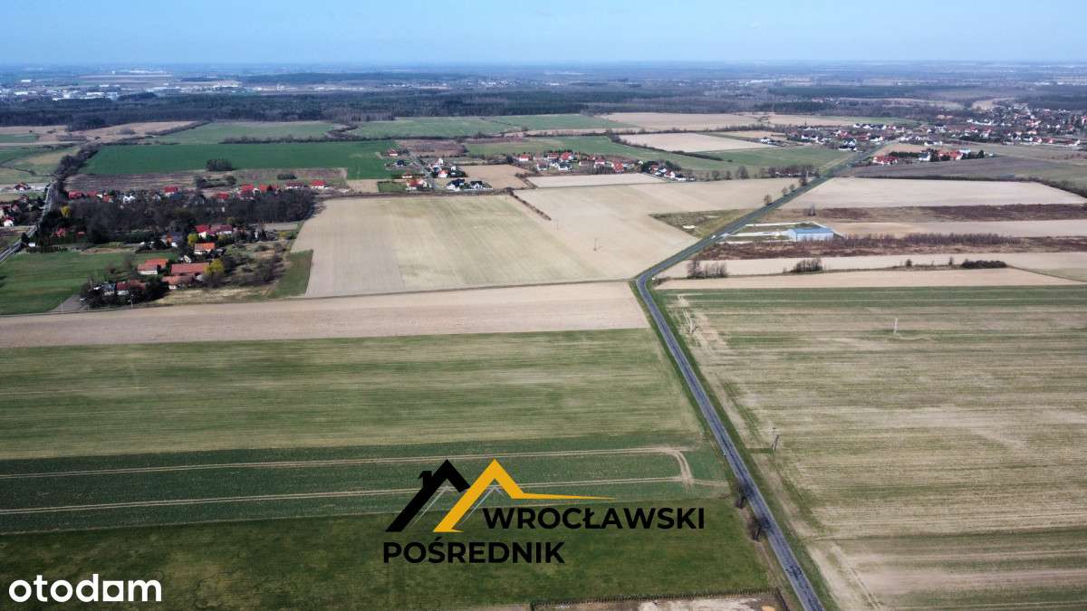 Działka Budowalna Krępice | 20 min od Wrocławia |-18