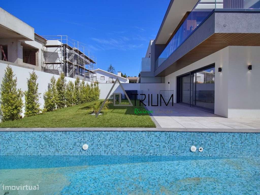Moradia Contemporânea de Luxo com Piscina Aquecida, Jardim e Cave M...-47