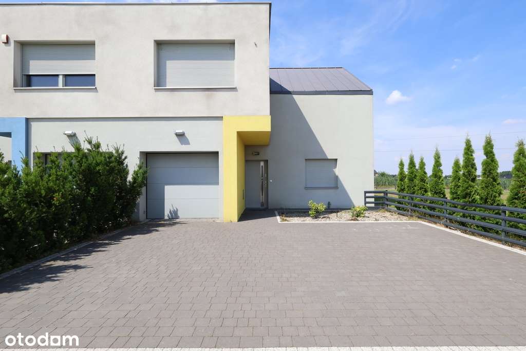 Nowoczesny dom w zabudowie bliźniaczej-Sulisławice - Pełny obrazek: 2/20