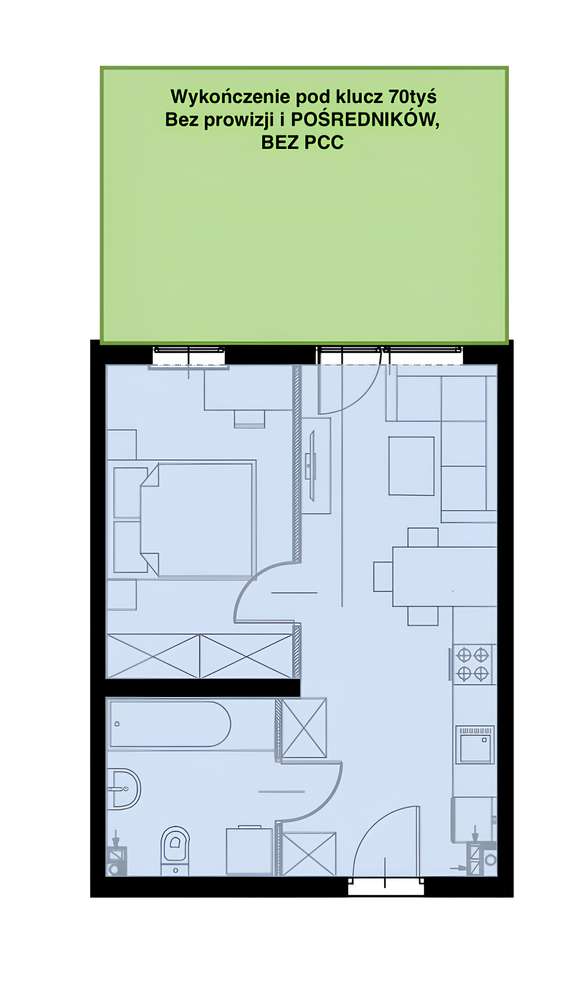 Gotowe 2 pokoje + 10min do CENTRUM _ BOKS + Akt od RĘKI + DNI OTWARTE-2