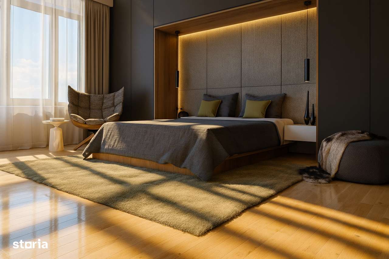 Penthouse Panoramic-Lux si Rafinament la Inaltime-Zona Coresi - Imagine principală: 4/25