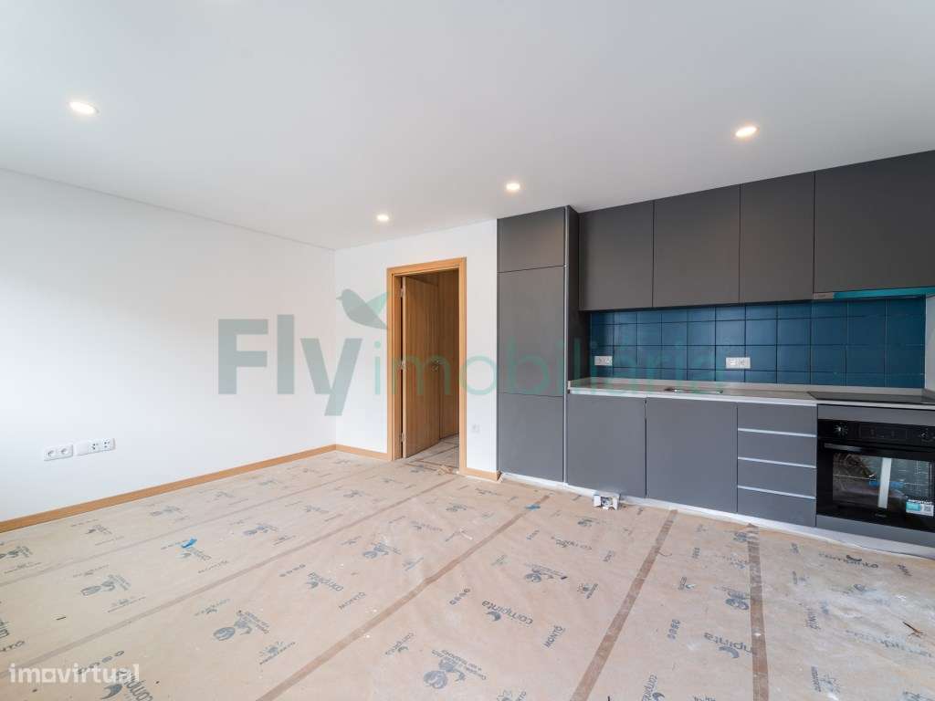 Apartamento T1 com terraço, em fase final em Infias, Vizela - Grande imagem: 4/42