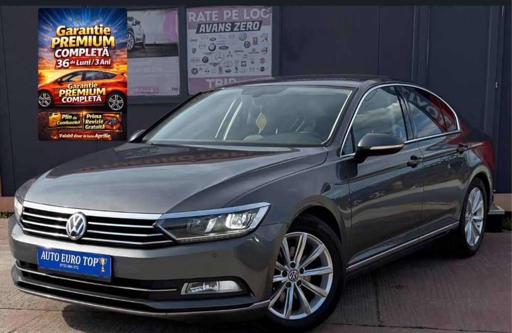 Volkswagen Passat B8 [2014 - Prezent] 2.0 TDI SCR DSG Highline 2018